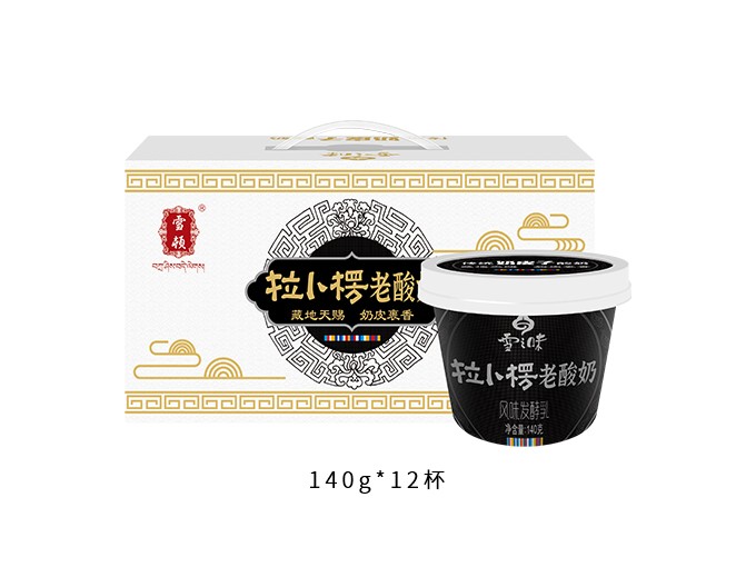 拉卜楞老酸奶风味发酵乳